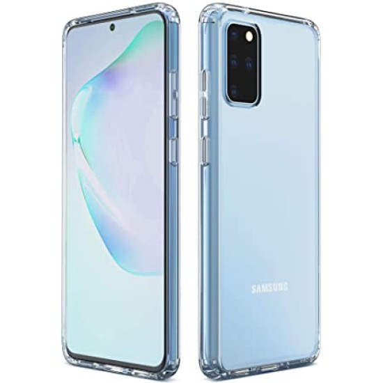 Capa Silicone Dura Anti-Choque Samsung Galaxy S11/S20 Plus Transparente