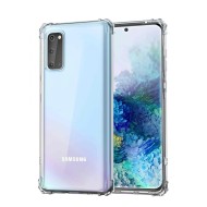 Anti-shock Hard Silicone Case Samsung Galaxy S11E/S20 Transparent