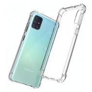 Capa Silicone Dura Anti-Choque Samsung Galaxy A41 Transparente
