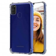 Capa Silicone Dura Anti-Choque Samsung Galaxy A31 Transparente