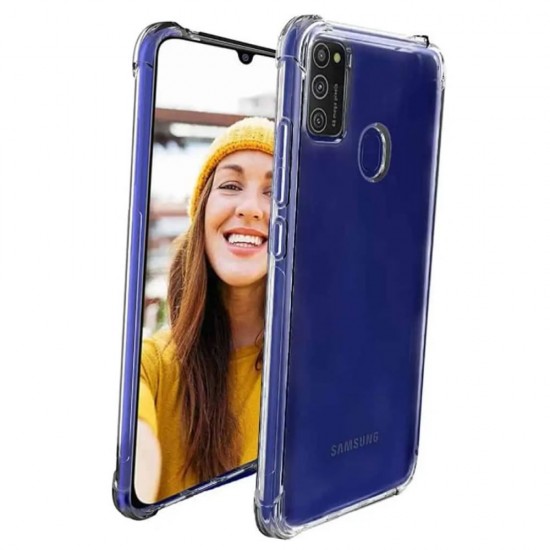 Funda De Silicona Dura Antigolpes Samsung Galaxy A31 Transparente Funda De Silicona Dura Antigolpes Samsung Galaxy A31 Transparente