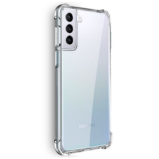 Capa Silicone Dura Anti-Choque Samsung Galaxy S21 Fe Transparente Capa Silicone Dura Anti-Choque Samsung Galaxy S21 Fe Transparente
