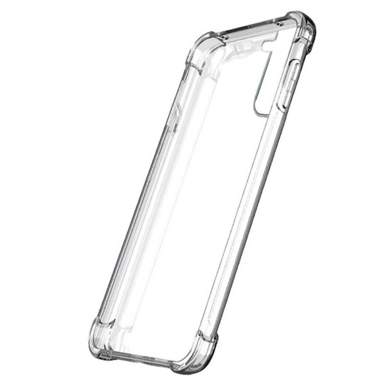Capa Silicone Dura Anti-Choque Samsung Galaxy S21 Fe Transparente