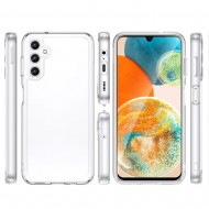 Capa Silicone Dura Anti-Choque Samsung Galaxy A14 5g/A146 Transparente Com Protetor De Câmera