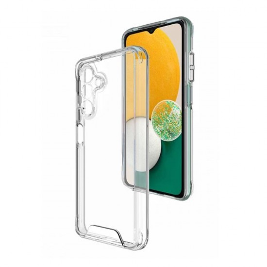 Capa Silicone Anti-Choque Samsung Galaxy A13 5g Transparente Com Protetor De Câmera