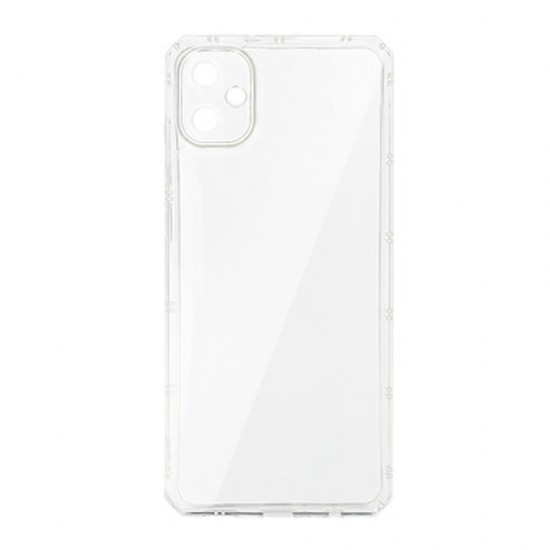 Capa Silicone Anti-Choque Samsung Galaxy A05 Transparente Armor Com Protetor De Câmera Capa Silicone Anti-Choque Samsung Galaxy A05 Transparente Armor Com Protetor De Câmera