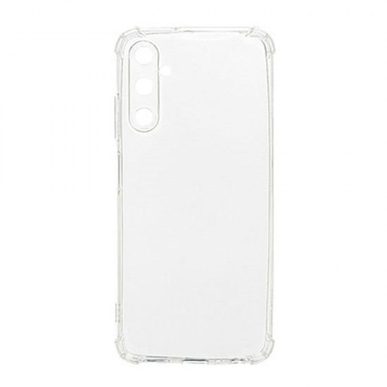 Capa Silicone Anti-Choque Samsung Galaxy A05s Transparente Com Protetor De Câmera