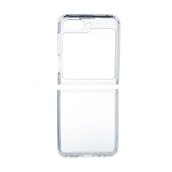 Capa Silicone Dura Anti-Choque Samsung Galaxy Z Flip6 Transparente Capa Silicone Dura Anti-Choque Samsung Galaxy Z Flip6 Transparente