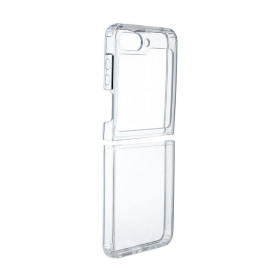 Capa Silicone Dura Anti-Choque Samsung Galaxy Z Flip6 Transparente Capa Silicone Dura Anti-Choque Samsung Galaxy Z Flip6 Transparente