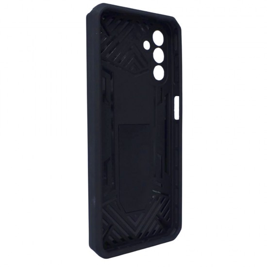 Capa Silicone Dura Anti-Choque Samsung Galaxy A13 5g Preto Com Protetor De Câmera E Kickstand Capa Silicone Dura Anti-Choque Samsung Galaxy A13 5g Preto Com Protetor De Câmera E Kickstand