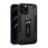 Anti-Shock Armor Carbon Silicone Case Samsung Galaxy A22 4G Black Kickstand
