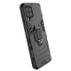 Funda De Silicona Antigolpes Armor Carbon Samsung Galaxy A22 4g Negro Ring Armor