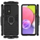 Samsung Galaxy A33 5G Black Anti-shock Armor Carbon With Ring Armor Silicone Case