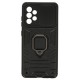 Samsung Galaxy A52 4G/5G/A52s Black Ring Armor Armor Carbon Anti-Shock Silicone Case With Camera Protector Samsung Galaxy A52 4G/5G/A52s Black Ring Armor Armor Carbon Anti-Shock Silicone Case With Camera Protector