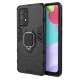 Samsung Galaxy A32 4G/A325 Black Anti-shock Armor Carbon Ring Armor Silicone Case Samsung Galaxy A32 4G/A325 Black Anti-shock Armor Carbon Ring Armor Silicone Case