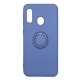 Samsung Galaxy A20E/A202 Dark Blue With Finger Ring Silicone Case Samsung Galaxy A20E/A202 Dark Blue With Finger Ring Silicone Case