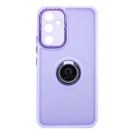 Samsung Galaxy A54 Lilac Silicone Case With Finger Ring And Camera Protector Elektro