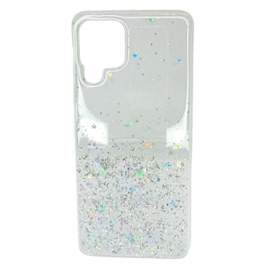 Capa Silicone Com Desenho Bling Glitter Samsung Galaxy A22 4g A225 Transparente Capa Silicone Com Desenho Bling Glitter Samsung Galaxy A22 4g A225 Transparente
