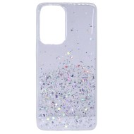 Capa Silicone Com Desenho Bling Glitter Samsung Galaxy A33 5g Transparente