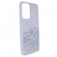 Samsung Galaxy A33 5G Transparent Bling Glitter Silicone Case