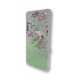Capa Silicone Com Desenho Bling Glitter Samsung Galaxy A52 / A52s Verde Flowers Com Kickstand