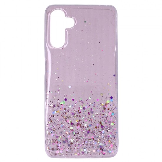 Capa Silicone Com Desenho Bling Glitter Samsung Galaxy A13 5g Rosa Capa Silicone Com Desenho Bling Glitter Samsung Galaxy A13 5g Rosa