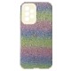 Capa Silicone Com Desenho Bling Glitter Samsung Galaxy A53 5g Creme Tricolor