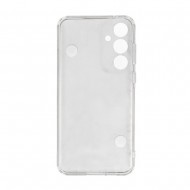 Capa Silicone Tpu Samsung Galaxy A15 4g/5g Rosa Com Protetor De Câmera E Corrente Design 6
