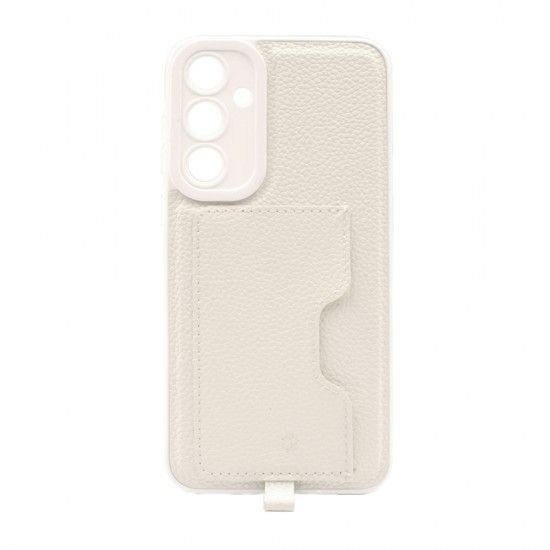 Capa Silicone Dura Samsung Galaxy A35 5g Branco Com Protetor De Câmera E Bolso Para Cartão Capa Silicone Dura Samsung Galaxy A35 5g Branco Com Protetor De Câmera E Bolso Para Cartão