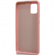 Samsung Galaxy A71 Pink Robust Silicone Gel Case