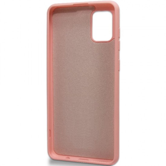 Capa Silicone Gel Samsung Galaxy A71 Rosa Robusta