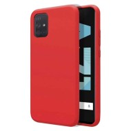 Samsung Galaxy A71 Red Robust Silicone Gel Case