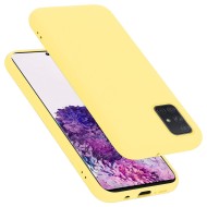 Samsung Galaxy A71 Yellow Robust Silicone Gel Case