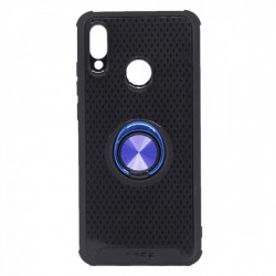 Capa Silicone Com Anel De Dedo Samsung Galaxy A10s Azul