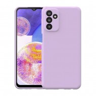 Samsung Galaxy A14 5G/4G Lilac With Camera Protector Silicone Gel Case