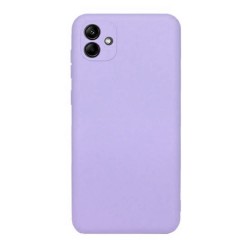 Samsung Galaxy A04 Lilac With Camera Protector Silicone Gel Case