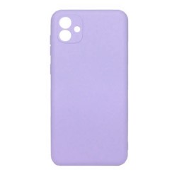 Samsung Galaxy A04 Lilac With Camera Protector Silicone Gel Case