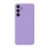 Samsung Galaxy A35 Lilac Silicone Case With Camera Protector