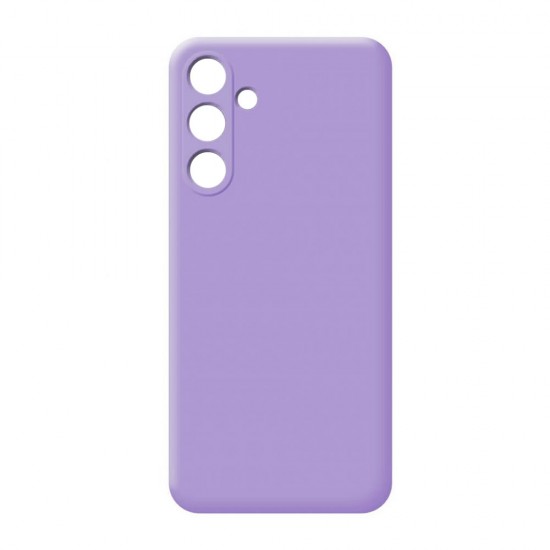 Samsung Galaxy A35 Lilac Silicone Case With Camera Protector