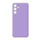 Samsung Galaxy A35 Lilac Silicone Case With Camera Protector