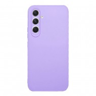 Capa Silicone Gel Samsung Galaxy A05s Lilás Com Protetor De Câmera 3d