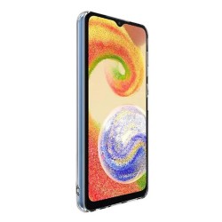 Samsung Galaxy A04e Transparent Silicone Gel Case With Camera Protector