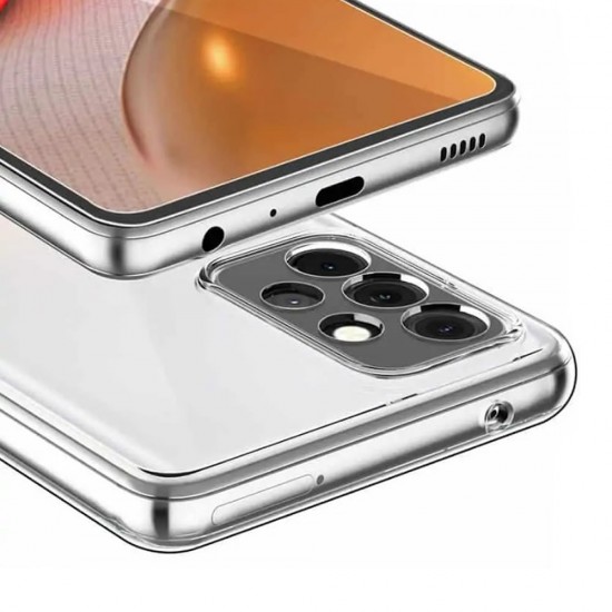 Capa Silicone Samsung Galaxy A23 4g Transparente Com Protetor De Câmera Capa Silicone Samsung Galaxy A23 4g Transparente Com Protetor De Câmera