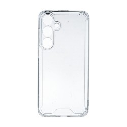 Capa Silicone Dura Anti-Choque Samsung Galaxy A35 Transparente Com Protetor De Câmera