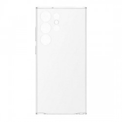 Capa Silicone Gel Samsung Galaxy S22 Ultra Transparente Com Protetor De Câmera