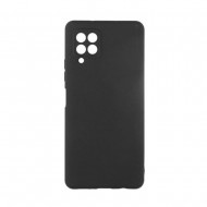 Capa Silicone Gel Samsung Galaxy A12 / A125 Preto Protetor De Camera