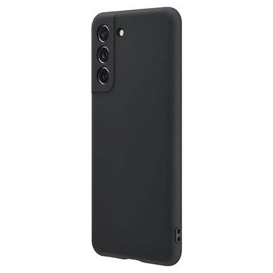 Capa Silicone Gel Samsung Galaxy S21/S30 Preto Com Protetor De Câmera Robusta Capa Silicone Gel Samsung Galaxy S21/S30 Preto Com Protetor De Câmera Robusta