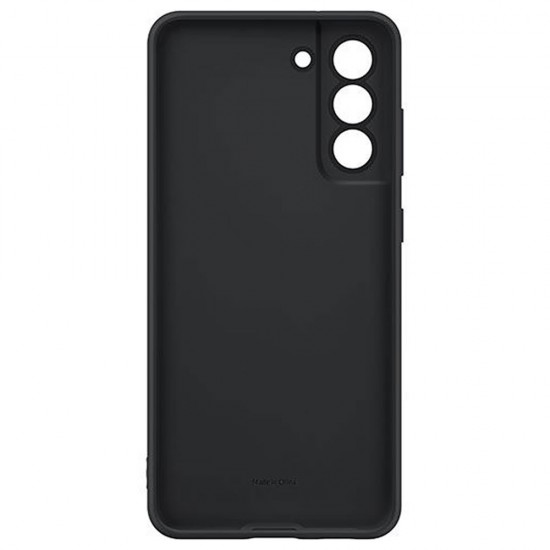 Capa Silicone Gel Samsung Galaxy S21/S30 Preto Com Protetor De Câmera Robusta