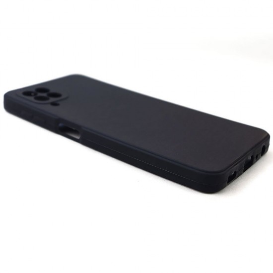 Capa Silicone Gel Samsung Galaxy A22 4G Preto Protetor De Câmera Capa Silicone Gel Samsung Galaxy A22 4G Preto Protetor De Câmera