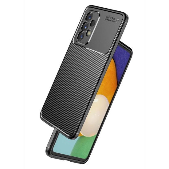 Samsung Galaxy A33 5g Black Vennus Auto Focus With Camera Protector Silicone Gel Case